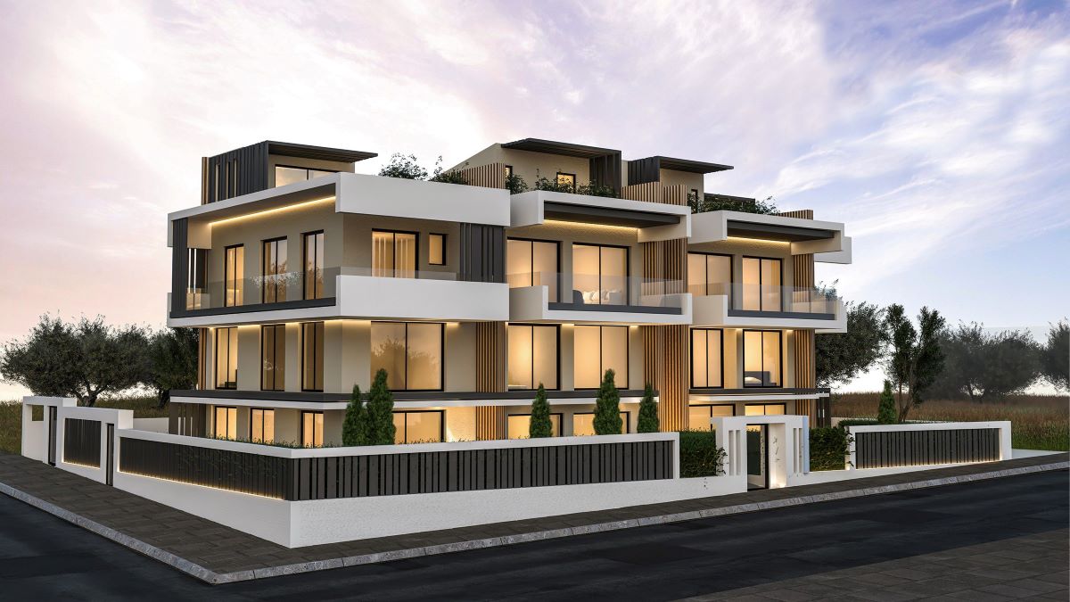 Dandelyon Residence modern apartments in Mesampelies, Heraklion, Crete